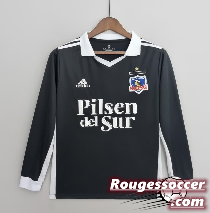 Colo-Colo Away Kit Soccer Jersey 2022/23 Long Sleeve